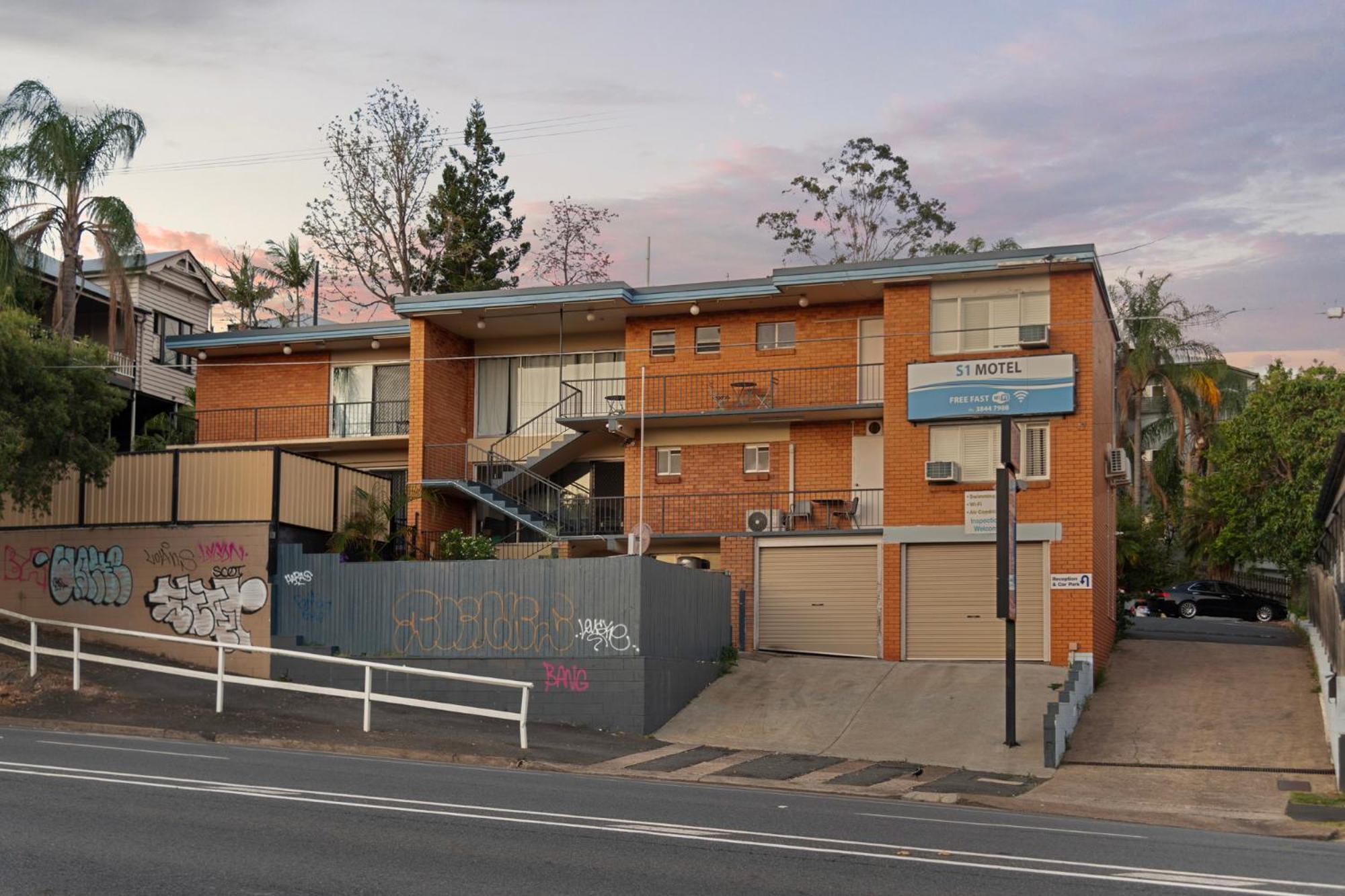 S1 Motel Brisbane Eksteriør billede